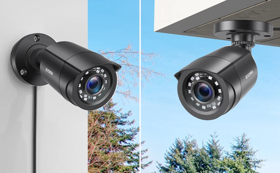 ZOSI 8CH CCTV System H265 Plus 5MP Lite DVR Kit 1080P