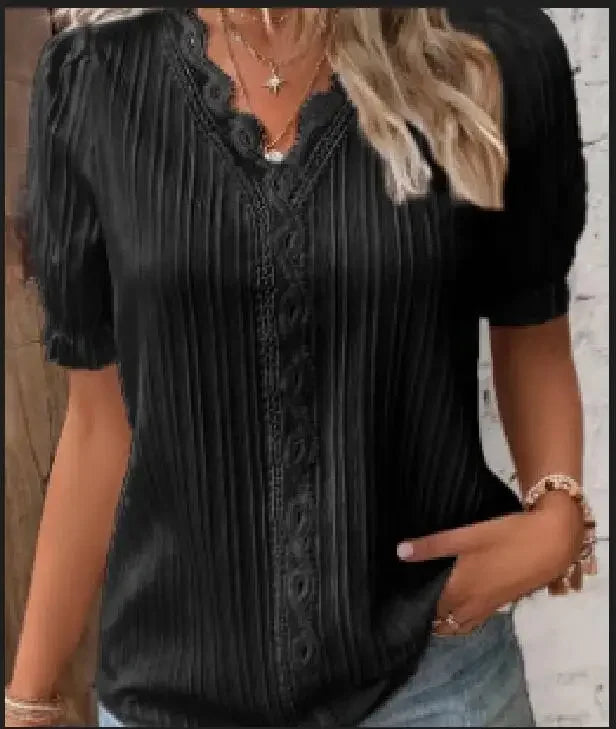 Women Boho Camis Tops Loose Hollow Out Pullover Summer