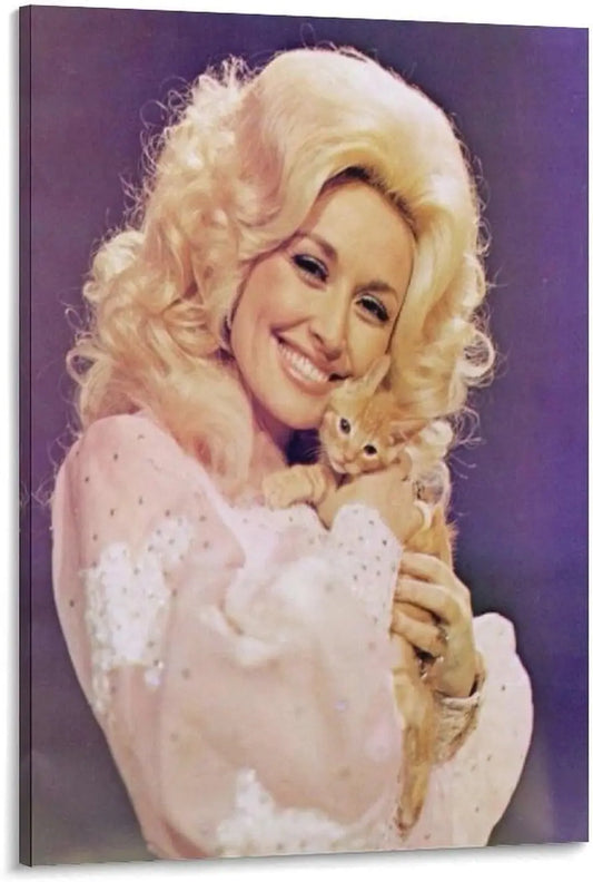 Top Modern Dolly Parton Poster Canvas Wall Art Decor