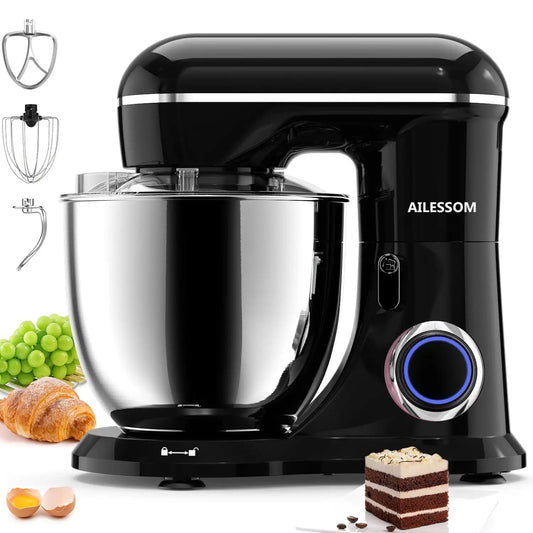 XMSJH Stand Mixer 10-Speed Tilt-Head Bowl And Dough Hook