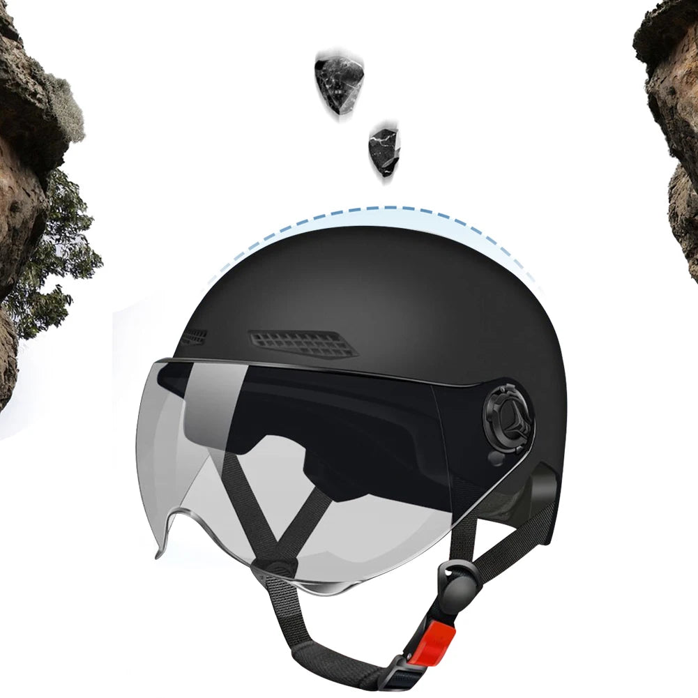 Alloet Electric Bike Helmet Lightweight Adjustable Cycling Safety Helmet