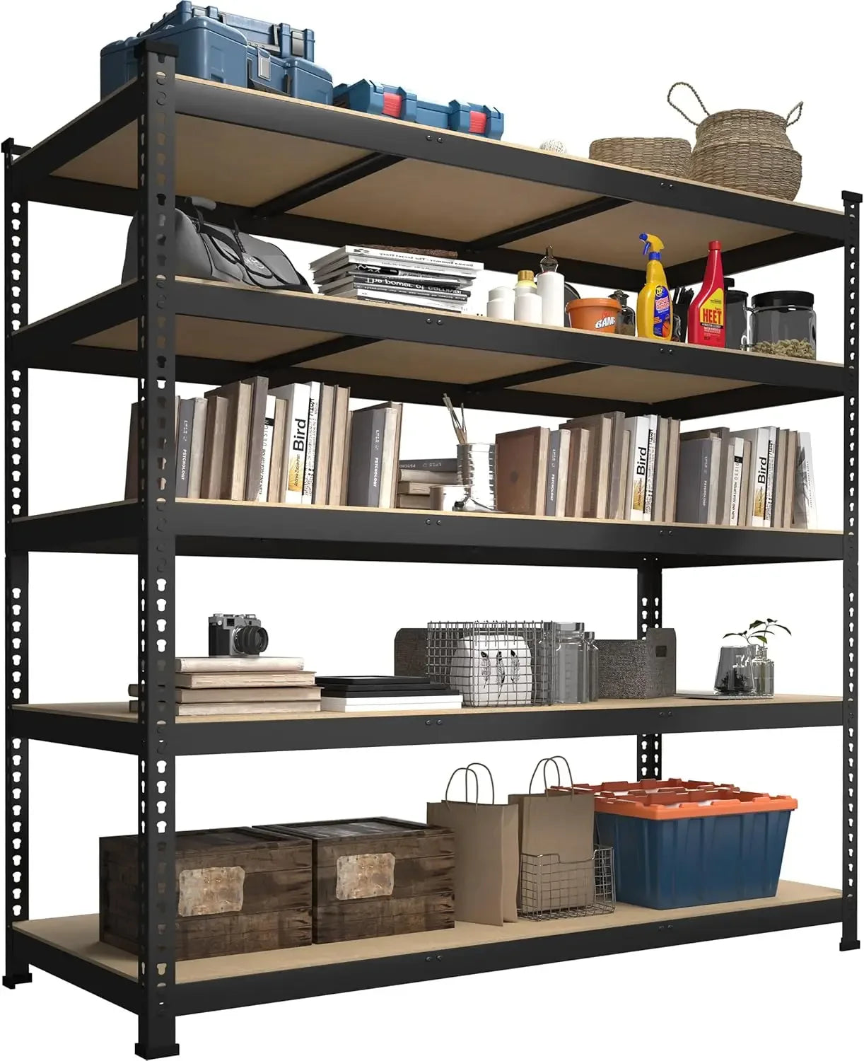 Adjustable Garage Storage Shelves Heavy Duty Metal Rack