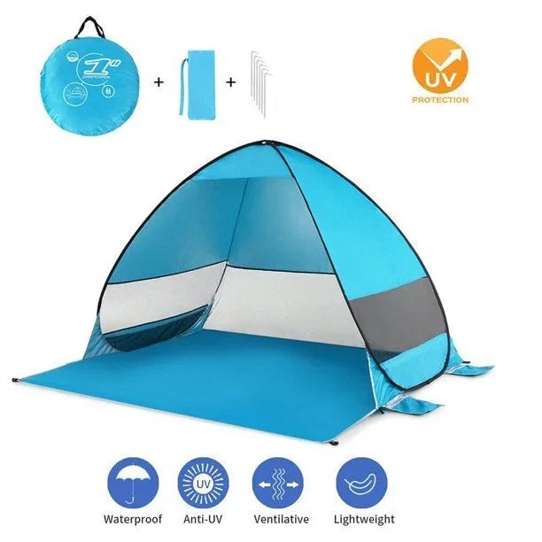 Hign Concerned Pop Up Beach Tent Camping Shade Shelter