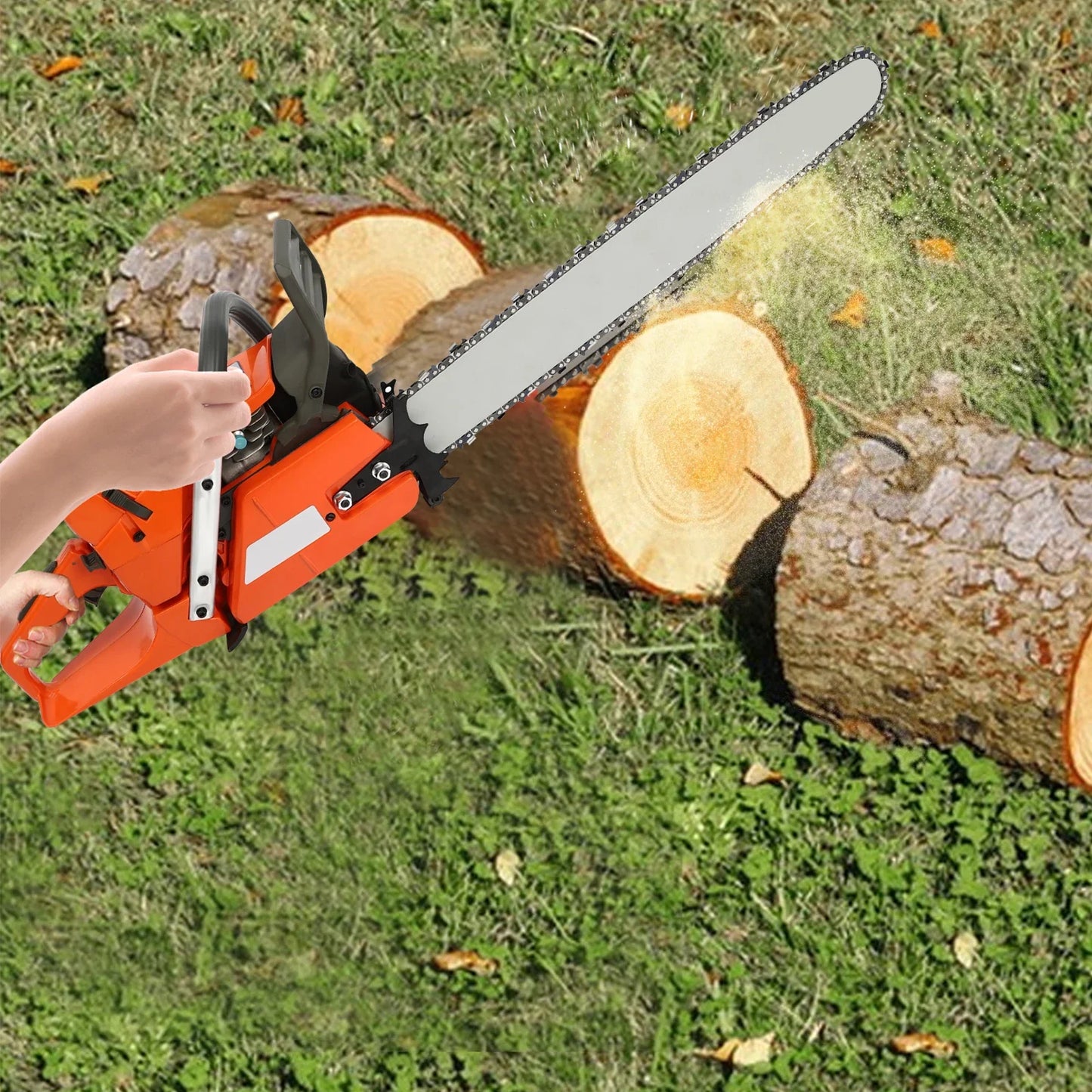 Gasoline Chainsaw 2 Stroke Engine For Wood Cutting Power