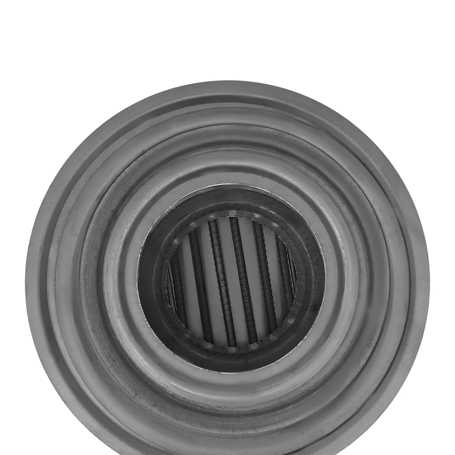 Portable Wood Burning Stove With Three Wok Rings For Outdoor Cooking