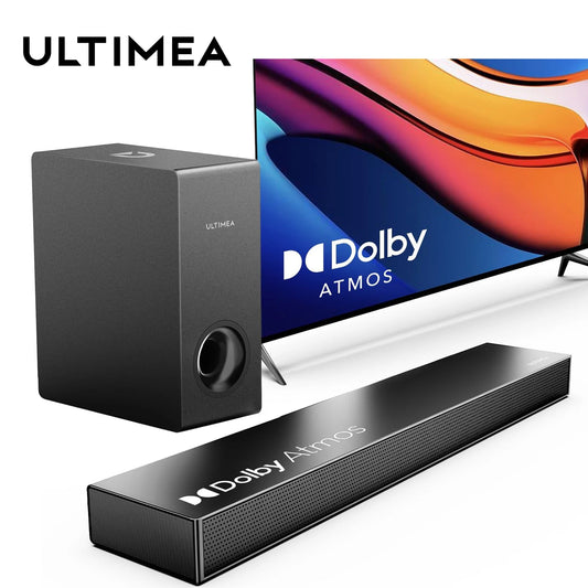 Ultimea 190W 2 1 Channel Soundbar With Dolby Atmos