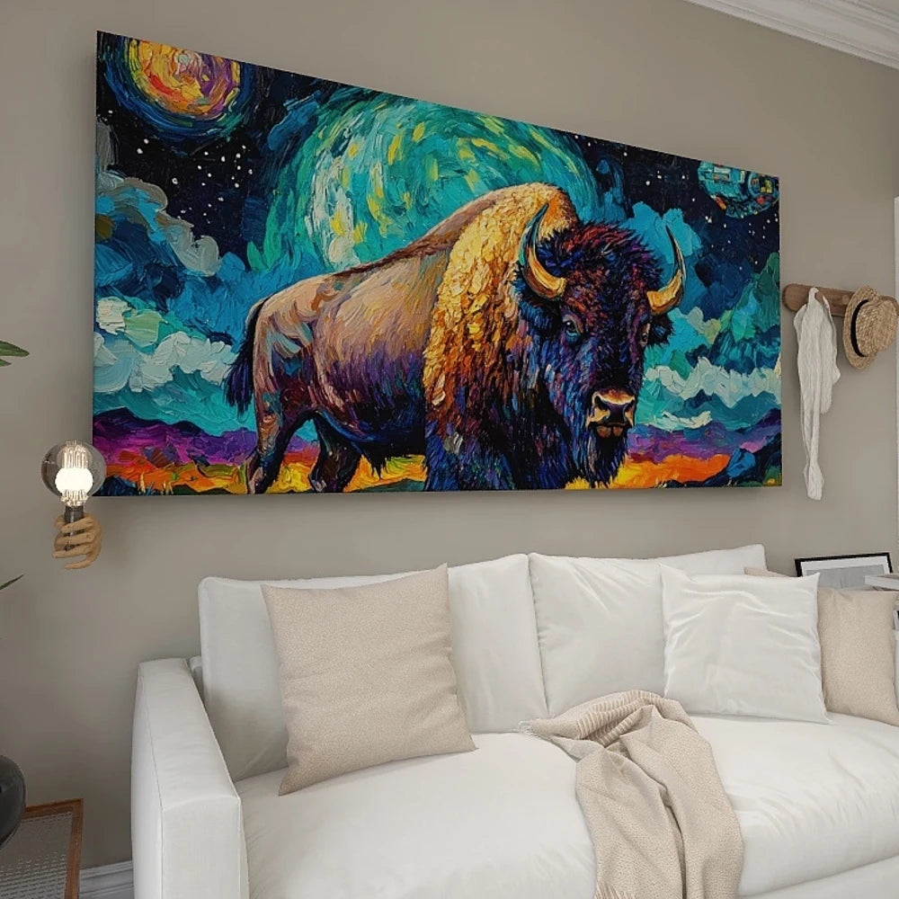 Hign Concerned Pine Solid Wood Frame Canvas Wall Art