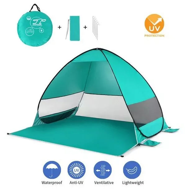 Hign Concerned Pop Up Beach Tent Camping Shade Shelter