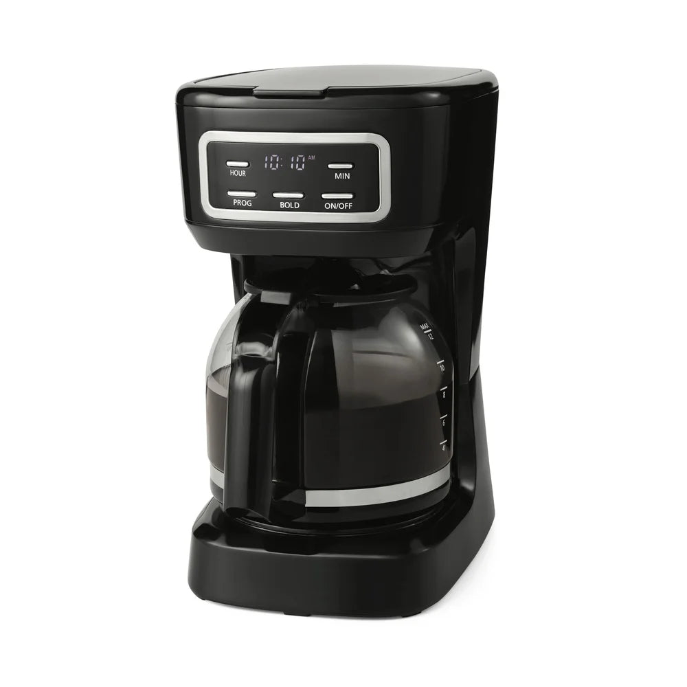 XMSJ Programmable Drip Coffee Maker LED Display Auto Brew