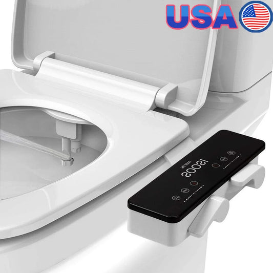 XMSJ Self Cleaning Ultra Slim Bidet Attachment Dual Nozzle