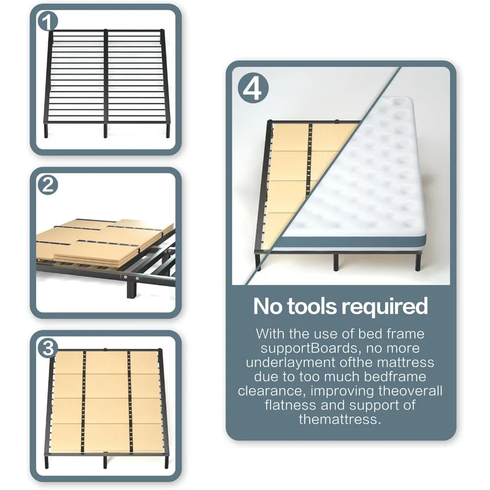 Hign-concerned Foldable Box Spring Bed Board Bunkie