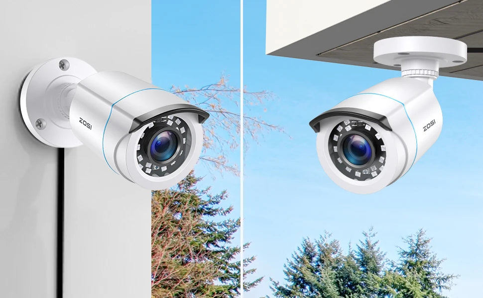 ZOSI 8 Channel Wired Security Camera System 1080P DVR Kit