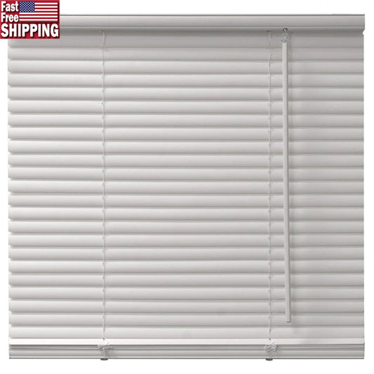 DUTRIEUX Cordless Vinyl Light Filtering Blinds Easy Clean