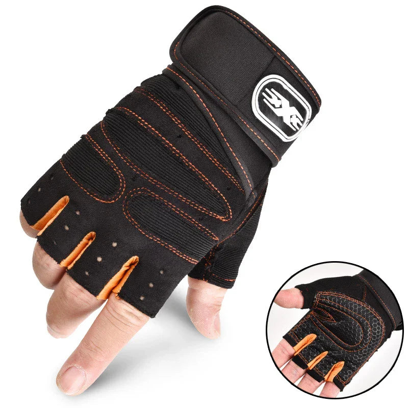 Gafastwocn Gym Gloves For Men Women Lifting Shockproof