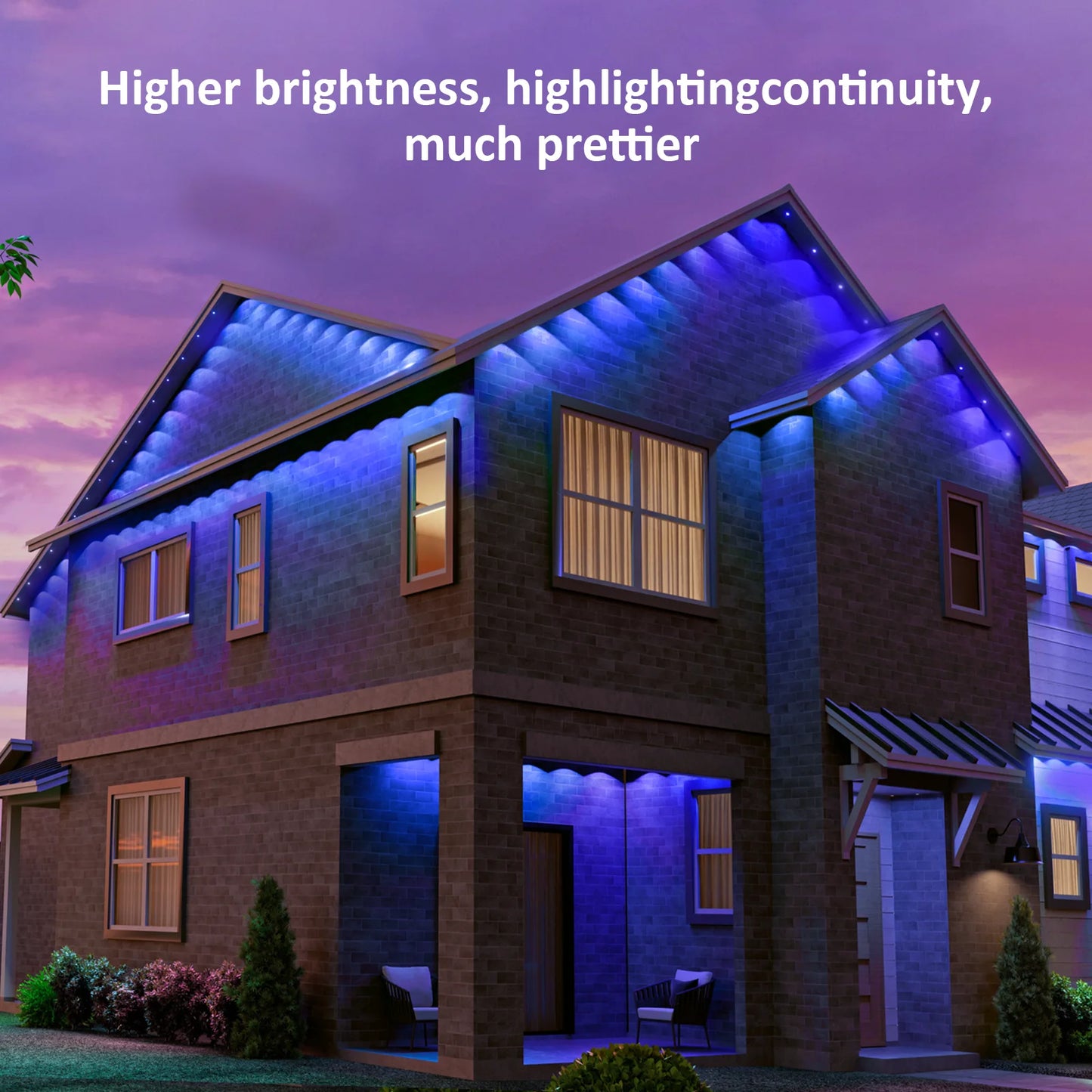 Aiopp RGB Outdoor LED Lights With App And Remote Control