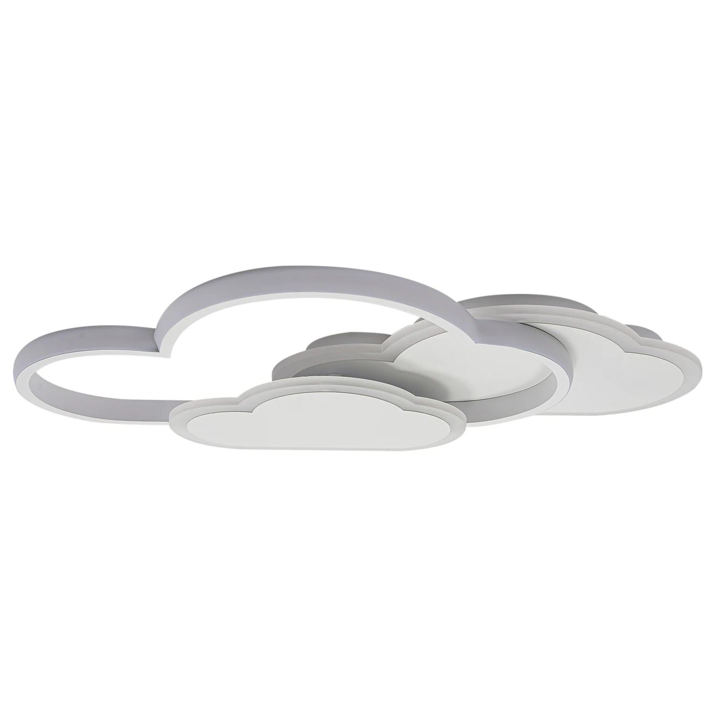 Cloud Shape LED Ceiling Light 85-265V With 3 Color Dimming
