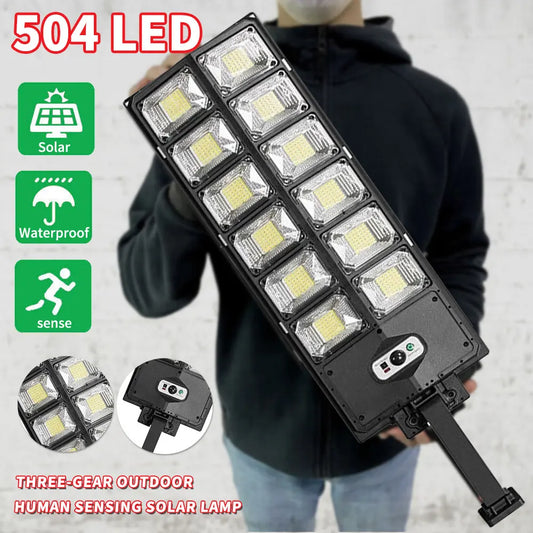 Solar Powered Street Lights With Motion Sensor Remote