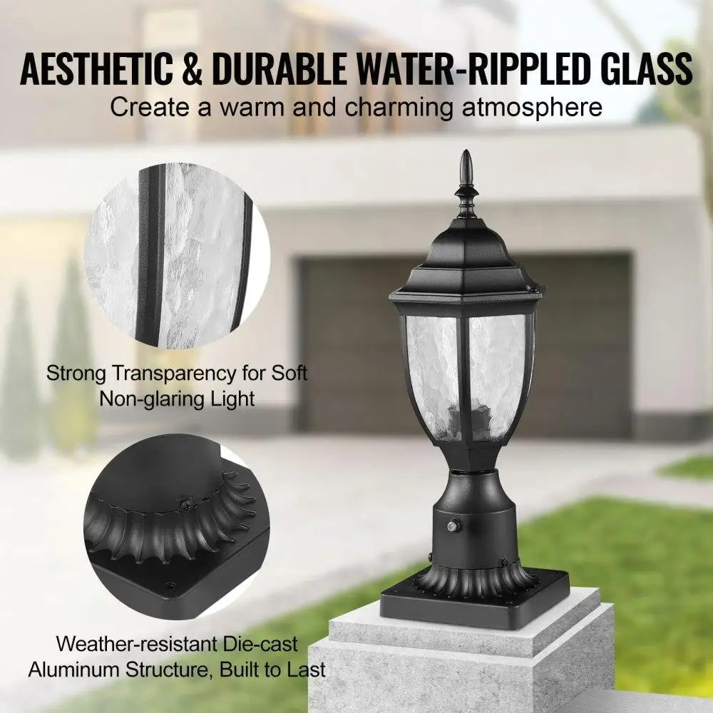 Hign-concerned Outdoor Lamp Post Light Fixture Dusk To Dawn