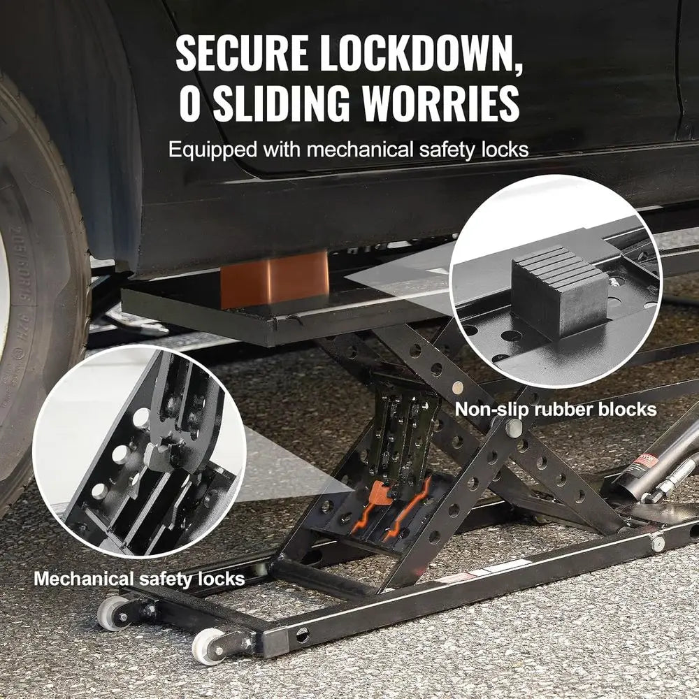 Heavy-Duty Portable 7000-Lb Truck Lift With 120V Power