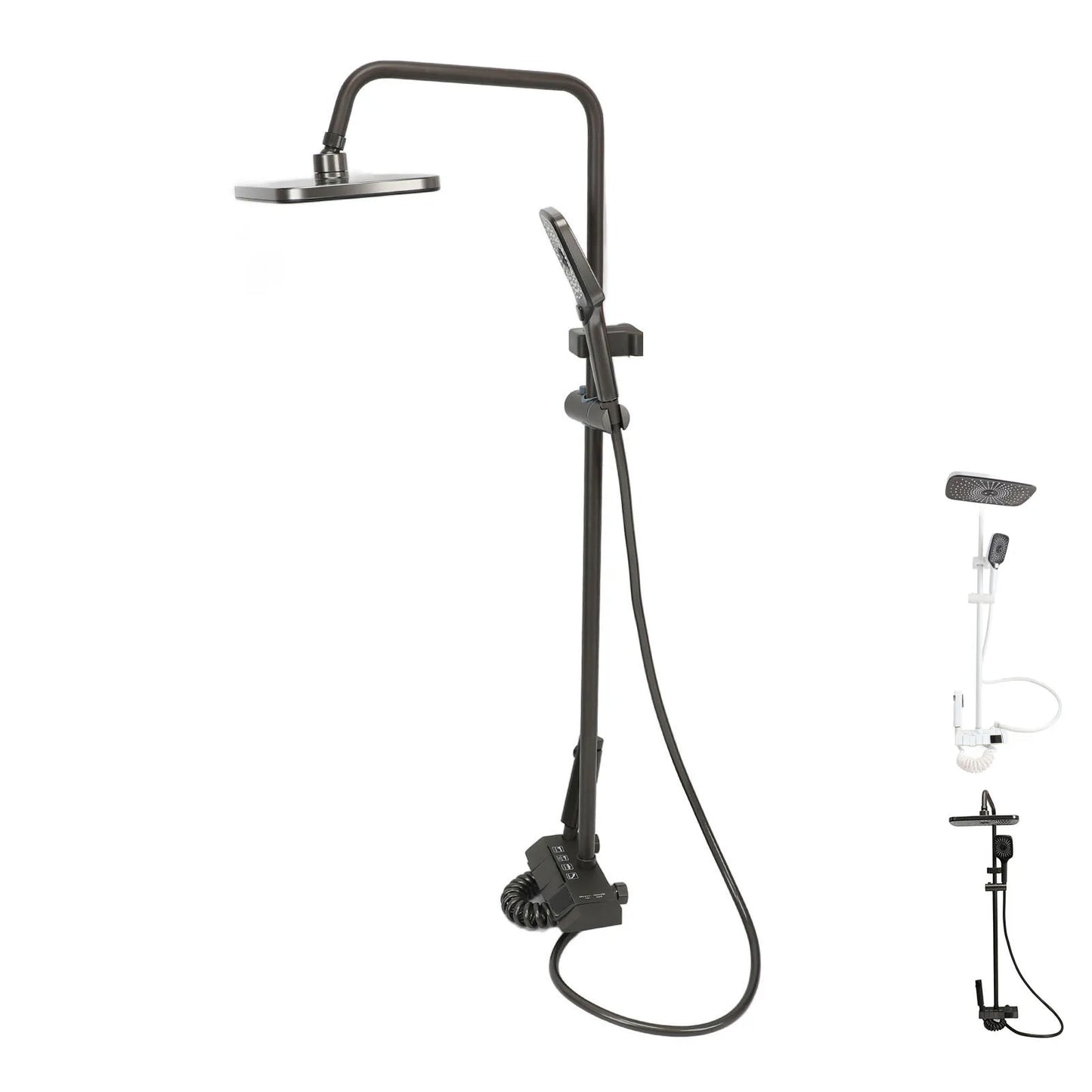 Aramox 3 Mode Shower System with Rainfall Head and Handheld