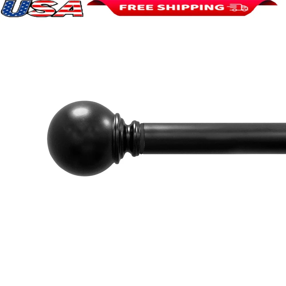 XMSJ Sturdy Curtain Rod Set Expandable Mounting Hardware