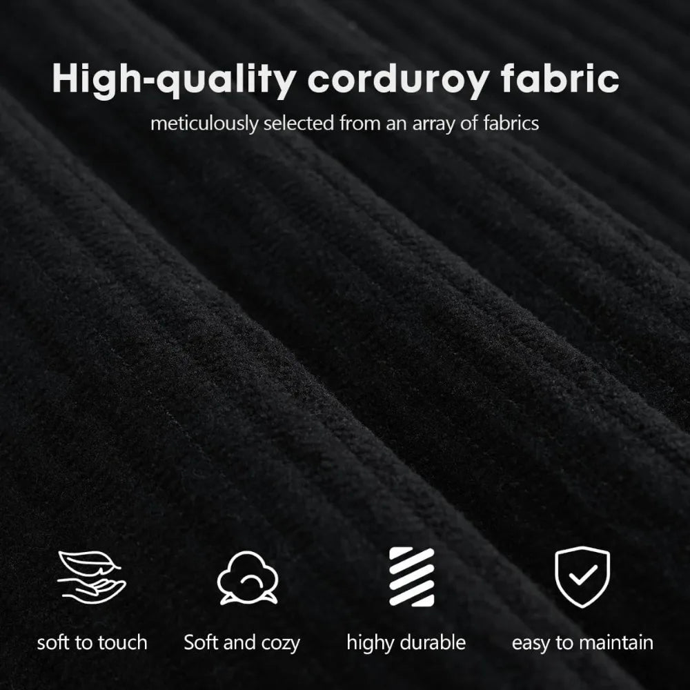 Modular Sofa Bed Four In One Corduroy High Density Foam