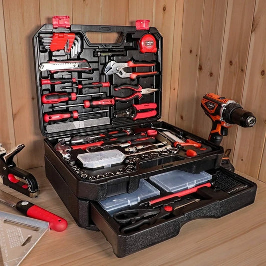 Hign-concerned General Home Repair Tool Kit 325 Piece