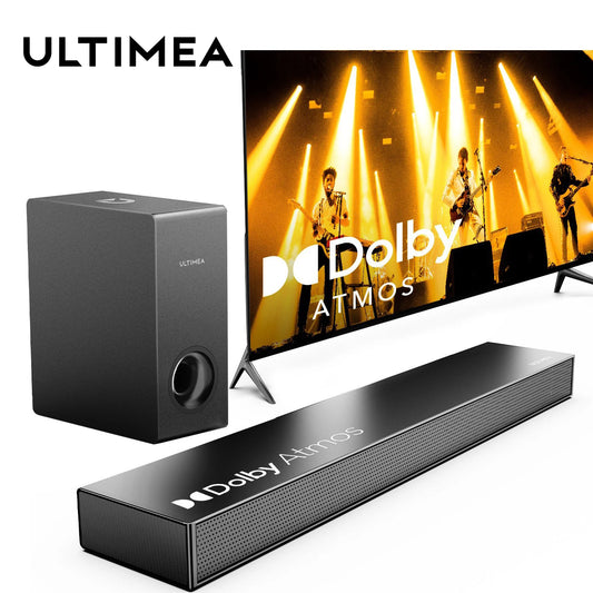 ULTIMEA 2.1 Sound Bar for TV Dolby Atmos with Subwoofer