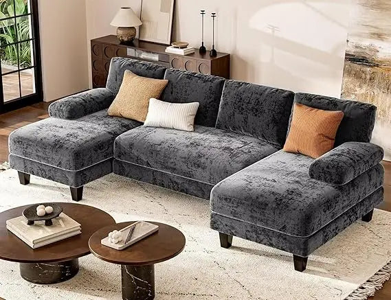 Txtin's U Shaped Sectional Sofa for Living Room Modern Furniture