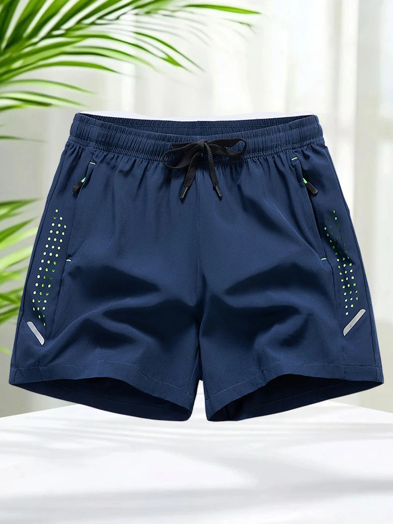 TIKALIACN Quick Dry Men Running Shorts Breathable Workout