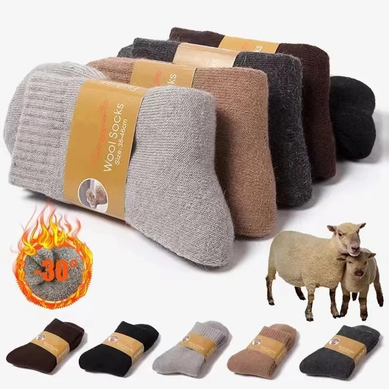 Thermal Wool Socks For Men And Women Super Thick Winter