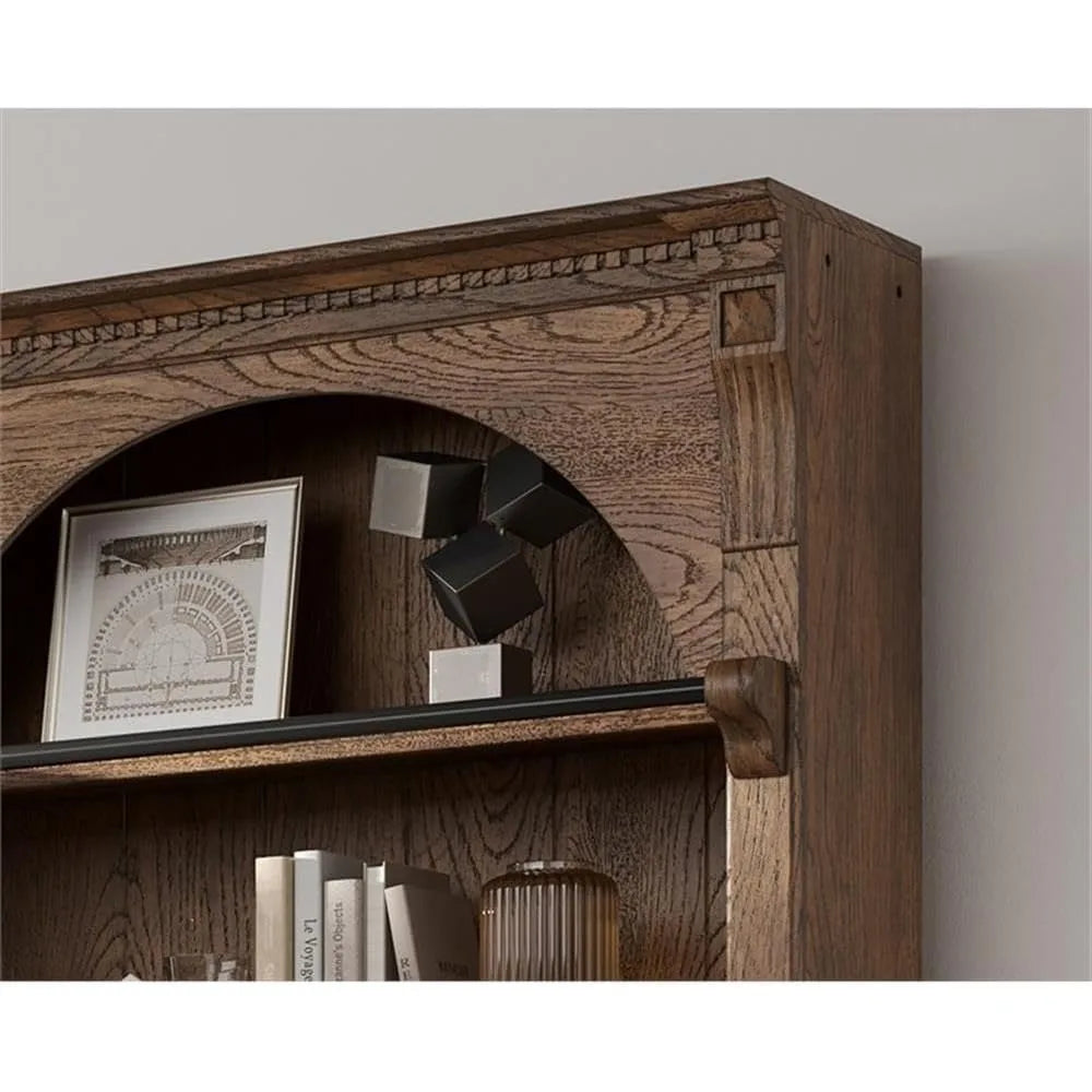 XMSJ Bookcase Wall With Ladder Storage Display Shelf Unit