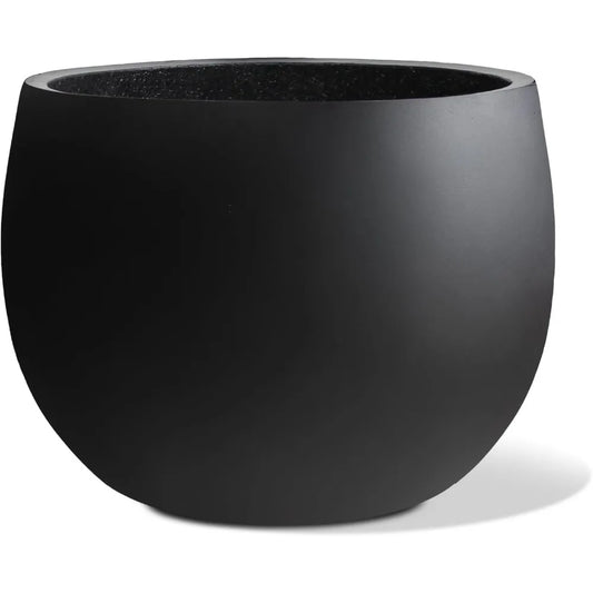 Concrete Ball Planter For Indoor Outdoor Plant Pot Trees