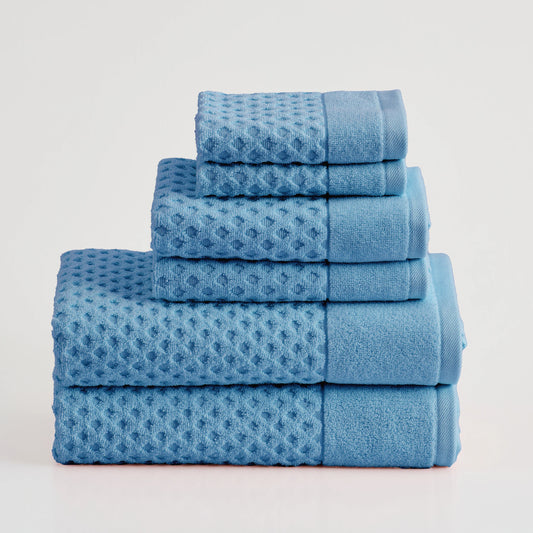 Simple Opulence Premium 100 Cotton Towel Set 6 Piece