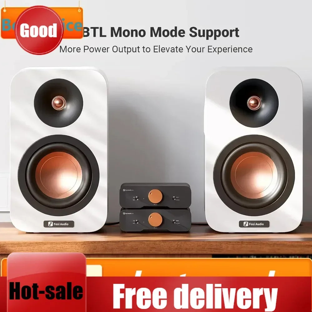 Fosi Audio ZA3 Balanced Stereo Amplifier For Subwoofer Home Theater