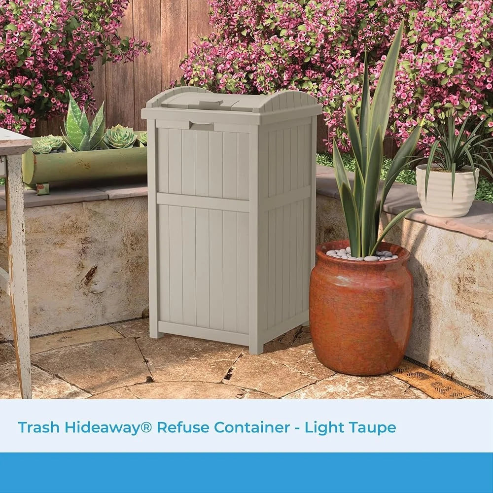 Fujian Hign Durable Resin Outdoor Trash Bin For Garden