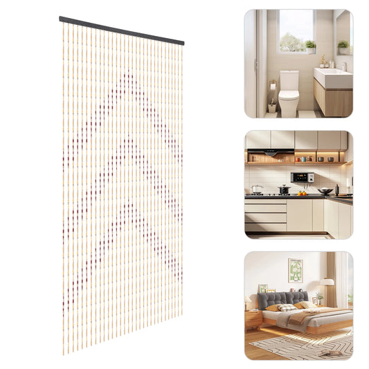 Guangdong Bamboo Beaded Curtain For Doorway Entrance