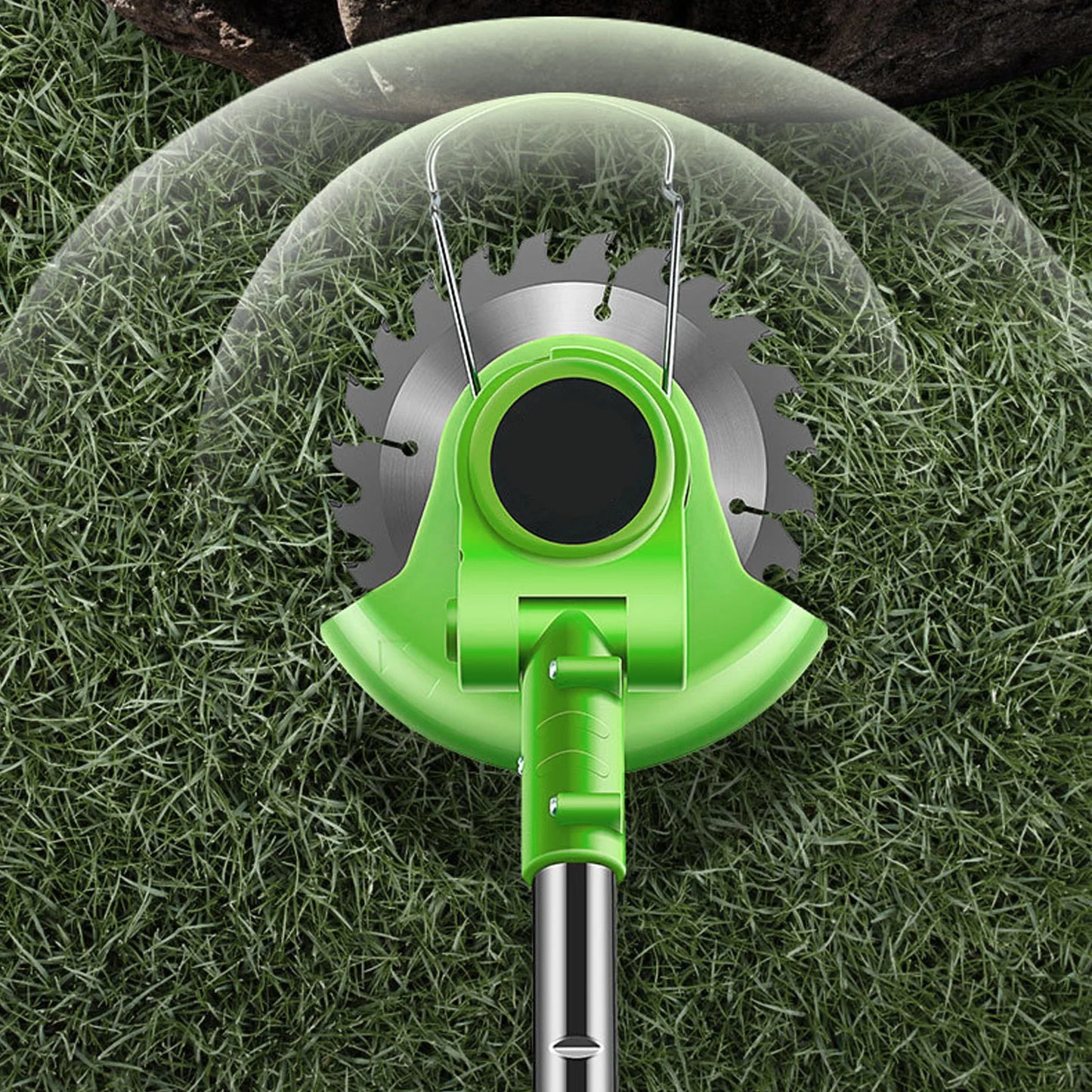 Meterk Cordless String Trimmer Brushless Grass Cutter With Telescopic Handle