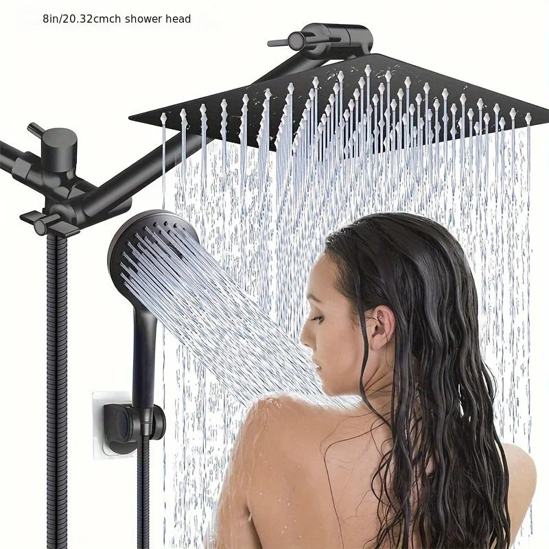Quality Rain Shower Head And Handheld Shower Set Three Modes