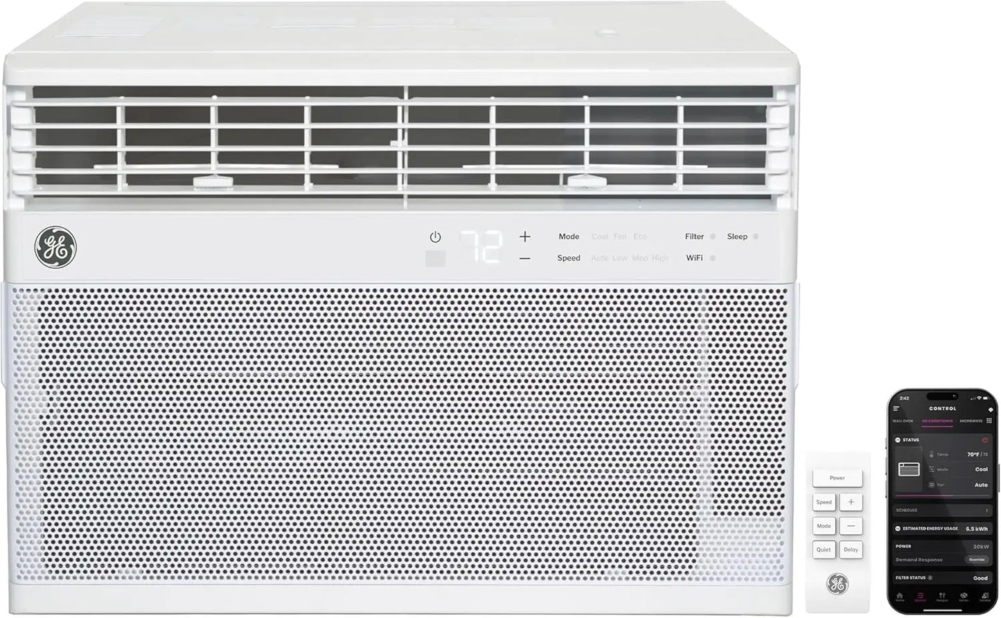 XMSJ WiFi Enabled Air Conditioner 12000 BTU 550 Sq Ft