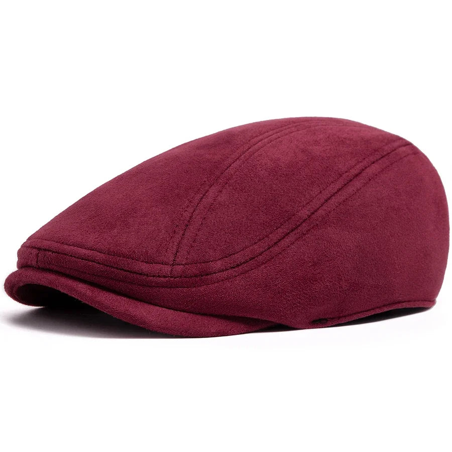 Unisex Polyester Beret Newsboy Hat For Men Women Casual Style