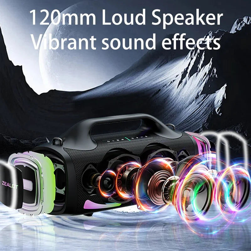 Zealot S79 100W Wireless Outdoor Speaker HiFi Subwoofer
