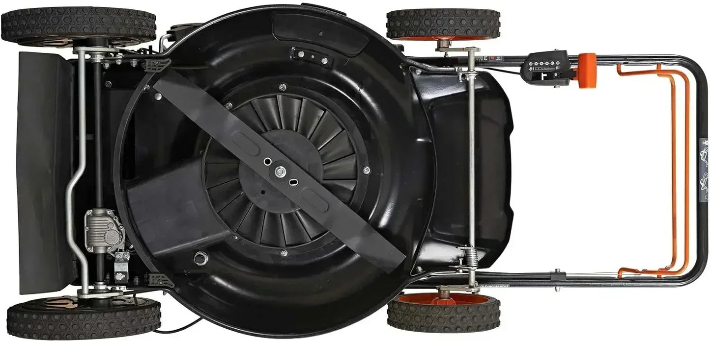 Gas Walk Behind Self Propelled Gas Powered Lawn Mower 3-In-1