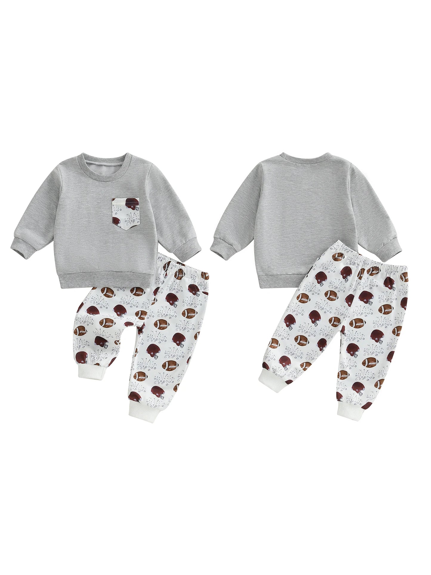 Baby Boy Camouflage Hooded Sweatshirt And Pants 2 Piece Set