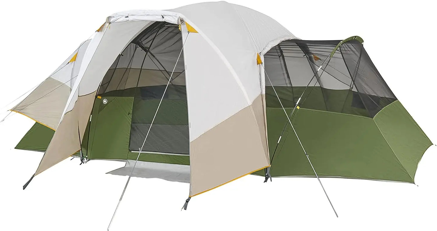 XMSJ Hybrid Dome Family Tent With Two Rooms And Vestibule