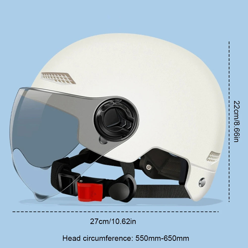 Alloet Electric Bike Helmet Lightweight Adjustable Cycling Safety Helmet