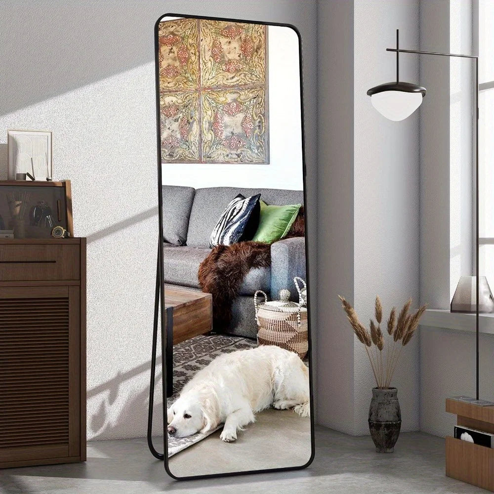 Hign Concerned Standing Mirror Explosionproof Glass Quality