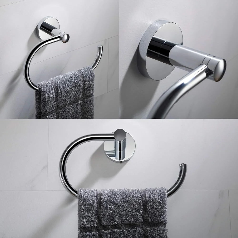 DUTRIEUX Towel Ring Wall Mount Finish Easy Install