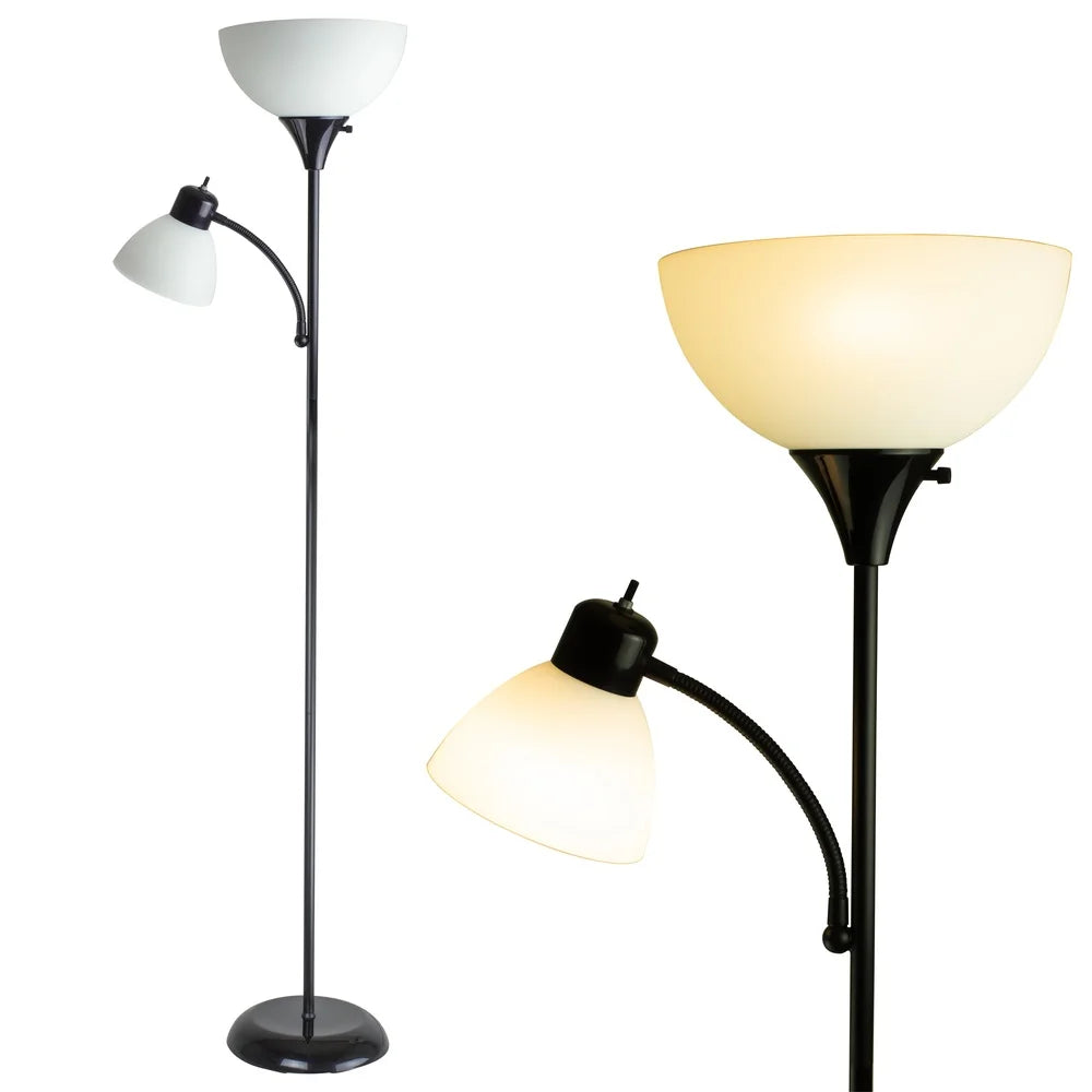 XMSJ Torchiere Floor Lamp Reading Light Energy Efficient LED For Living Room