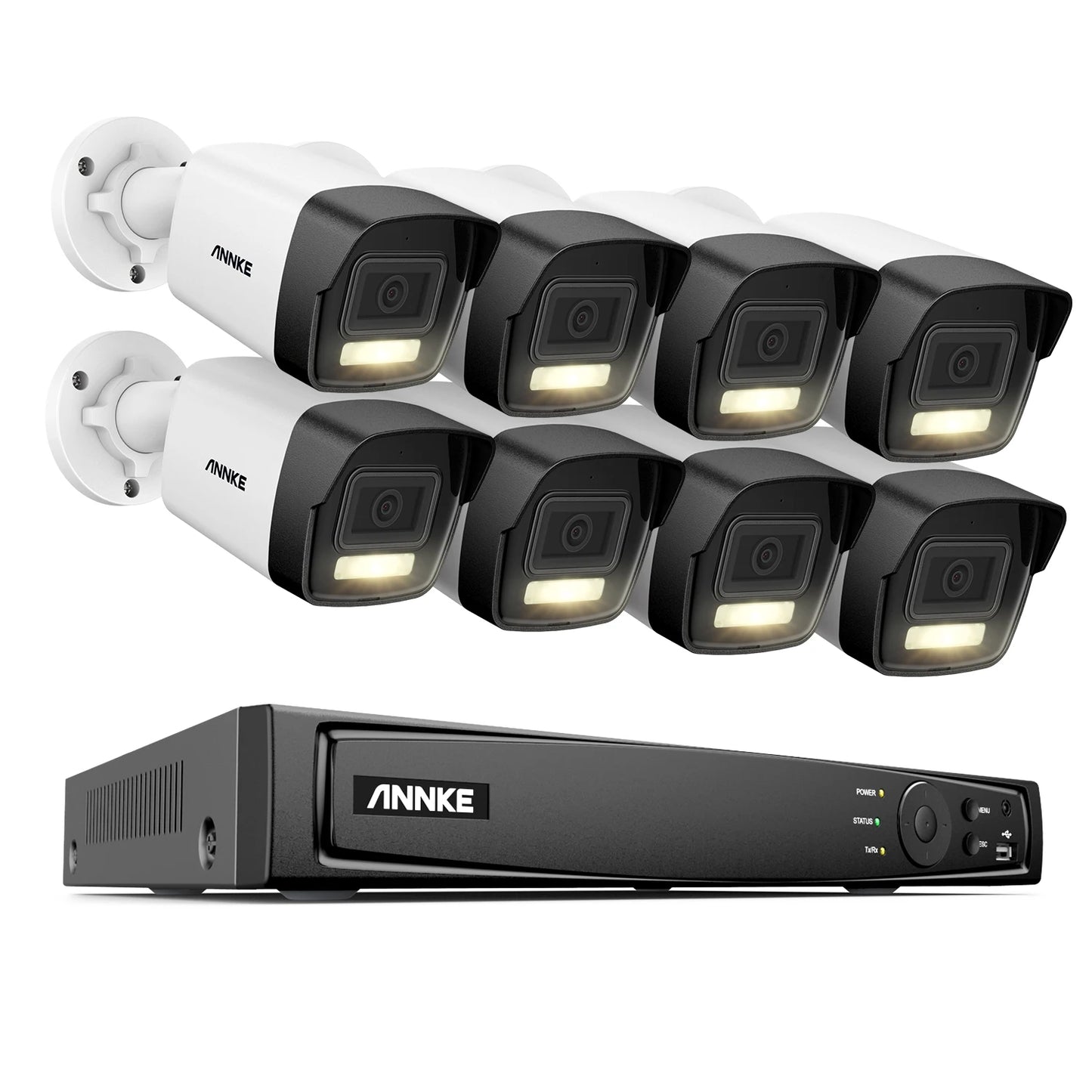 ANNKE 16 Channel NVR 12MP HD IP Security Camera System